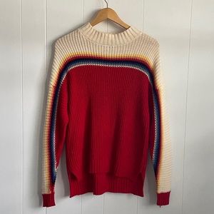 Colourful,knitted,worn once in good condition